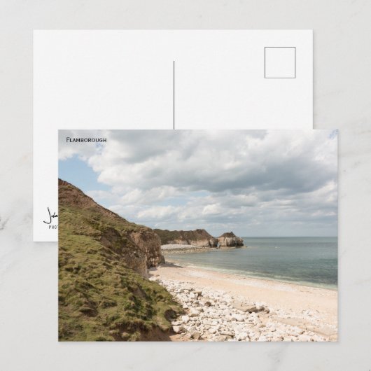 Flamborough Coast Postkarte (Vorne/Hinten)