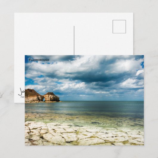 Flamborough Coast Postkarte (Vorne/Hinten)
