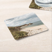 Flamborough Coast Rechteckiger Pappuntersetzer (angewinkelt)