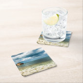 Flamborough Coast Rechteckiger Pappuntersetzer (Vor Ort)