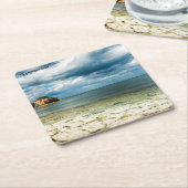 Flamborough Coast Rechteckiger Pappuntersetzer (angewinkelt)