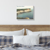 Flamborough Head Chalk Cliffs Leinwanddruck (Insitu (Schlafzimmer))