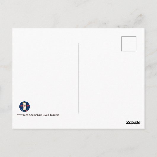 Flamborough Head Chalk Cliffs Postkarte (Rückseite)