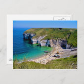 Flamborough, North Landing Postkarte (Vorne/Hinten)