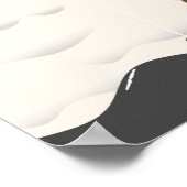 Flamborough Yorkshire Reiseplakat Poster (Ecke)