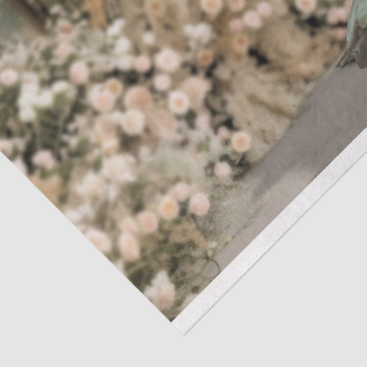 Flamboyance, Elegant Lady, Flamingo & Floral Seidenpapier (Ausschnitt)