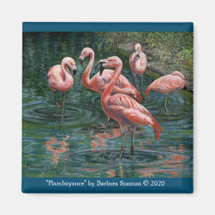 "Flamboyance" Magnet