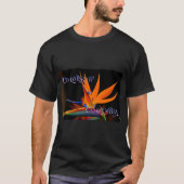Flamboyant Bird of Paradise Flower T-Shirt (Vorderseite)