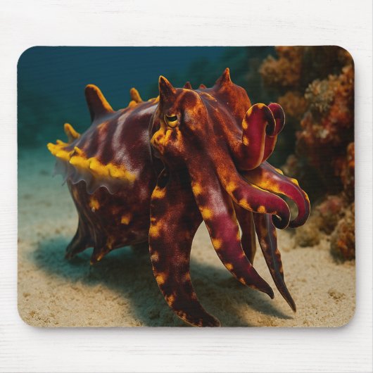 Flamboyant Cuttlefish Mousepad (Vorne)