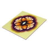 Flamboyant farbige Dekoration Fliese (Seite)