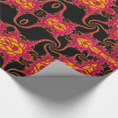 Flamboyant-Fraktal Geschenkpapier (Ecke)