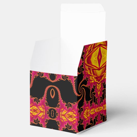 Flamboyant-Fraktal Geschenkschachtel (Geöffnet)