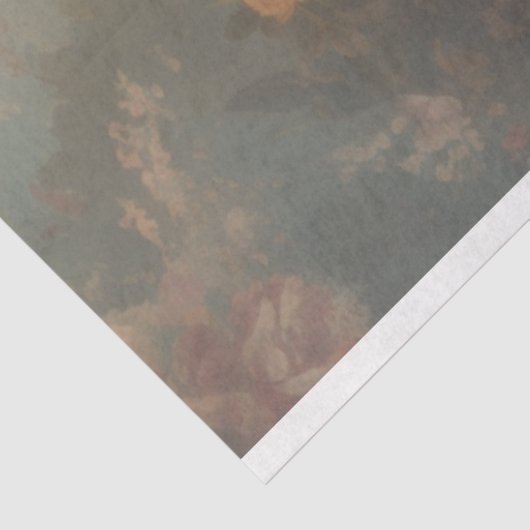 Flamboyant Standard Poodle Decoupage Seidenpapier (Ausschnitt)