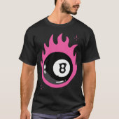 Flame 8 Ball T-Shirt (Vorderseite)