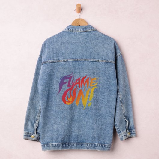 FLAME AN! Jean Jacket Jeansjacke (Hangar)