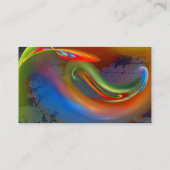 Flame Brago-Mitchell Fraktal Art Visitenkarte (Rückseite)