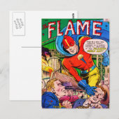 Flame Comics Postkarte (Vorne/Hinten)