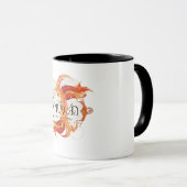 "Flame Elegance" Tasse (VorderseiteRechts)