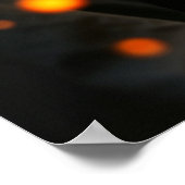 Flame Enchantress Fantasy Poster (Ecke)