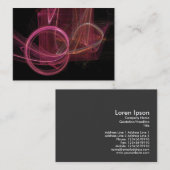 Flame-Fraktal 01 Visitenkarte (Vorne/Hinten)