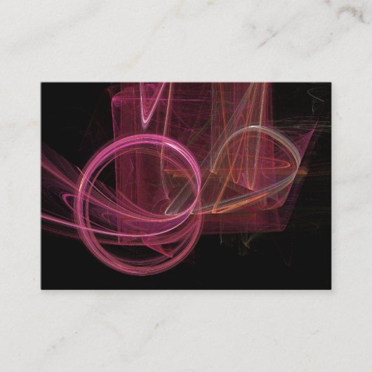 Flame-Fraktal 01 Visitenkarte (Vorderseite)