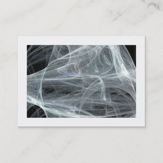 Flame Fraktal 04 (grenzförmig) Visitenkarte (Vorderseite)