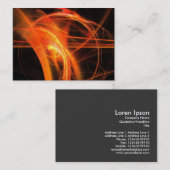 Flame-Fraktal 06 Visitenkarte (Vorne/Hinten)