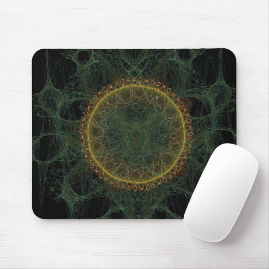 Flame Fraktal Mousepad (Mit Mouse)