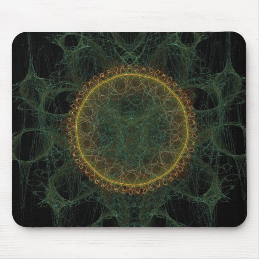 Flame Fraktal Mousepad (Vorne)
