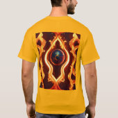 Flame Fusion: Entfesseln Sie Ihren Dream Style mit T-Shirt (Rückseite)
