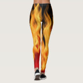 Flame Fusion Leggings: Ignite Your Style Leggings (Rückseite)