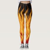 Flame Fusion Leggings: Ignite Your Style Leggings (Vorderseite)