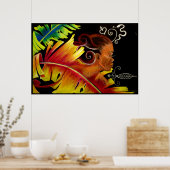 Flame I Poster (Küche)