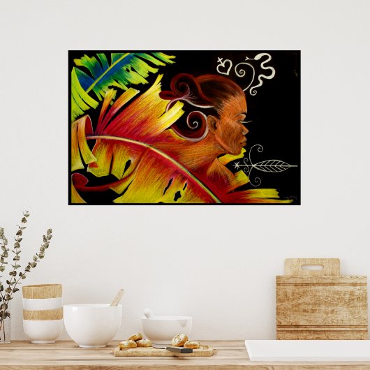 Flame I Poster (Küche)