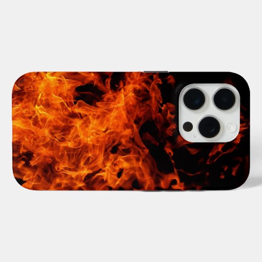 Flame IPhone 15 Hüllen (Rückseite (Horizontal))