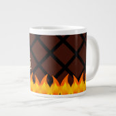 Flame Kissed Steak Grilling Jumbo-Tasse (Vorderseite Rechts)