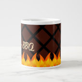 Flame Kissed Steak Grilling Jumbo-Tasse (Vorderseite)