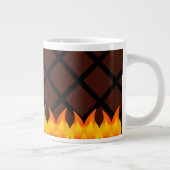 Flame Kissed Steak Grilling Jumbo-Tasse (Rechts)