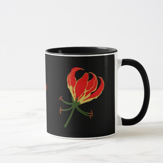 Flame Lily Gloriosa Tasse (Rechts)
