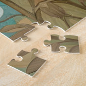 Flame Lynx Point Siamese Portrait Art Puzzle (Seite)