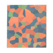 Flame, Mitternacht, grüner Notepad oder Jotter Notizblock (Vorderseite)