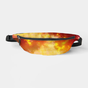 Flame Night Sky Bauchtasche