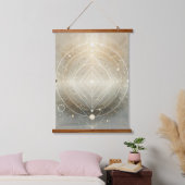 Flame of Completion Wandteppich Mit Holzrahmen (Schlafzimmer)