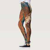 "Flame of the Tides" - A Colourful Portrait Leggings (Links)