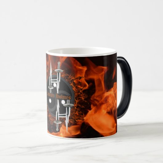 Flame On & Fuel Up - Hunter Holmes Morphing Tasse (VorderseiteRechts)