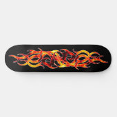 "Flame On" Skateboard Deck (Horizontal)