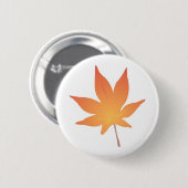 Flame Orange Leaf Button (Vorne & Hinten)