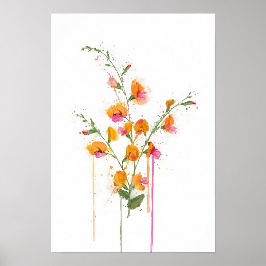 Flame Pea Poster (Vorne)