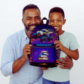 Flame Racer Rucksack auf den Straßen