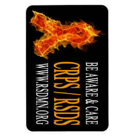 Flame Ribbon Magnet